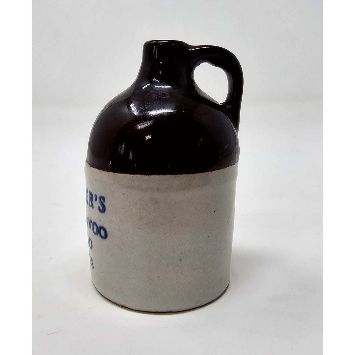 Vintage Old Nauvoo Brand Wines Advertising Jug