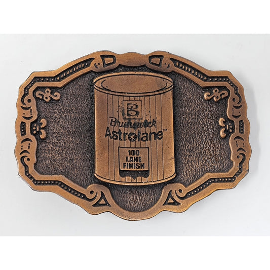 Vintage Brunswick Astrolane, 100 Lane Finish, Belt Buckle